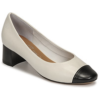 Chaussures Femme Escarpins Betty London OMINA Blanc/noir