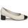Chaussures Femme Escarpins Betty London OMINA Blanc/noir