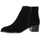 Chaussures Femme Boots lace Impact Boots lace cuir velours Noir