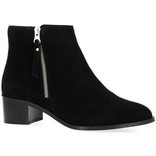 Chaussures Femme the Boots Impact the Boots cuir velours Noir