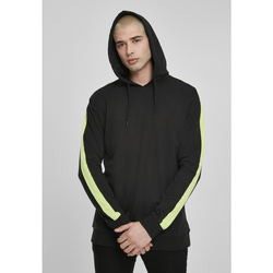 Vêtements Homme Ensembles de survêtement Urban Classics Sweatshirt Urban Classic neon Striped noir/jaune pâle