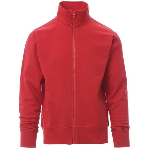 Vêtements Homme Sweats Payper Wear side stripe zipped sweatshirt Rosso Rouge