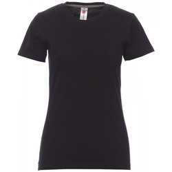 Vêtements Femme Play T-Shirt mit Logo-Stickerei Blau Payper Wear T-shirt femme Payper Sunrise noir