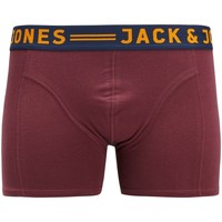 Sous-vêtements Homme Caleçons Jack & Jones Lot de 3 Boxer  Jaclichfield rouge bordeaux