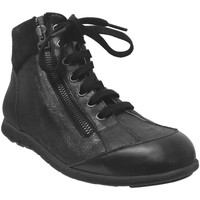 Chaussures Femme Boots Folies Zoum Noir cuir