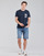 Vêtements Homme Leggings cropped TruePace SHORTS DENIM Bleu