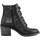 Marrone Femme Vintage Boots Fashion Attitude  Noir