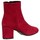 Chaussures Femme Bottines Giancarlo D289 Rouge