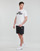 Vêtements Homme T-shirts manches courtes Nike NSTEE JUST DO IT SWOOSH Blanc / Noir