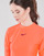 Vêtements Femme T-shirts manches courtes Nike NSICN CLSH TOP SS MESH Orange