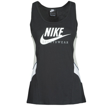 Vêtements Femme Débardeurs / T-shirts sans manche Nike NSHERITAGE TTOP HBR Noir / Gris / Blanc