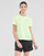 Vêtements Femme T-shirts manches courtes Nike pro MILER TOP SS Vert / Gris