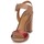 Chaussures Femme Sandales et Nu-pieds Eva Turner CHANTEVIEL Bronze rouge