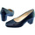 Chaussures Femme Escarpins Escarpins D'hotesses BARBADE ALARM FREE Escarpins d'Hôtesses Bleu