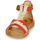 Chaussures Fille Sandales et Nu-pieds Citrouille et Compagnie GITANOLO Corail / rose