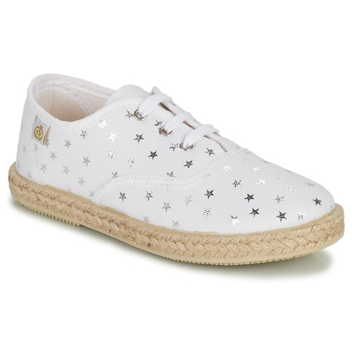 Chaussures Fille Baskets basses Soins corps & bain OUAKA Argent