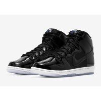 Chaussures Baskets montantes Nike SB Dunk High Space Jam Black/Black-Concord-White
