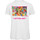 Vêtements Femme T-shirts manches courtes Openspace Letter Art Blanc