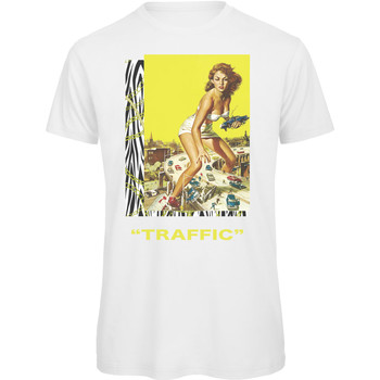 Vêtements Femme T-shirts manches courtes Openspace Traffic Blanc