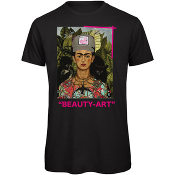 Vêtements Femme T-shirts manches courtes Openspace Beauty Art Noir