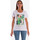Vêtements Femme T-shirts manches courtes Openspace Art Cash Blanc