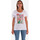 Vêtements Femme T-shirts manches courtes Openspace Frida Flower Blanc