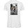 Vêtements Femme T-shirts manches courtes Openspace Photo Kiss Blanc