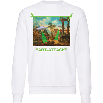 Vêtements Sweats Openspace Art Attack Blanc