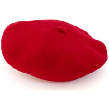 Accessoires textile Femme Chapeaux Kebello Beret en laine Taille : F Rouge Taille unique Rouge