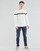 Vêtements Homme Jeans slim MSGM logo-embroidered track shorts JJIGLENN Bleu foncé