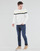 Vêtements Homme Jeans slim MSGM logo-embroidered track shorts JJIGLENN Bleu foncé