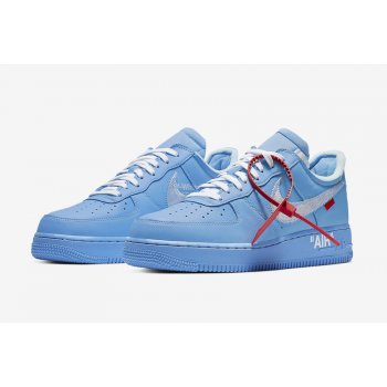 Chaussures Baskets basses Nike Air Force 1 Low MCA University Blue/White-University Red-Metallic Silver