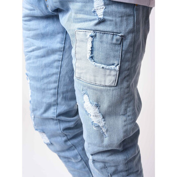 Jeans slim Project X Paris Jean TP21001 Bleu clair - Vêtements Jeans slim Homme 69 