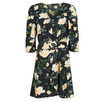 Vêtements Femme Robes courtes Only ONLEVE 3/4 SLEEVE SHORT DRESS WVN Noir