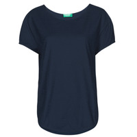 Vêtements Femme T-shirts manches courtes Benetton FOLLIA Bleu