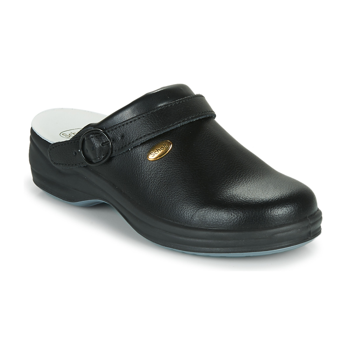 Homme Chaussures Chaussures à enfiler Slippers NEW BONUS Sabots Scholl pour homme en coloris Noir 