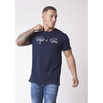 Vêtements Homme T-shirts & Polos Project X Paris Tony & Paul Bleu