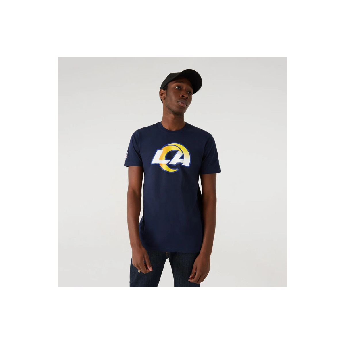 Vêtements T-shirts manches courtes New-Era T-Shirt NFL Los Angeles Rams N Multicolore