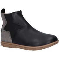 Chaussures Enfant Bottes Kickers 744611 VERMILLON Noir