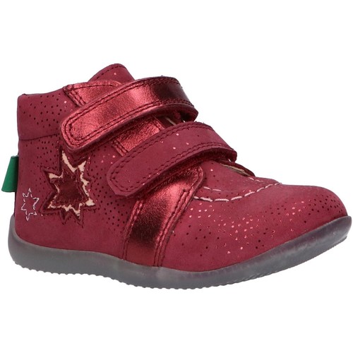Enfant Kickers 829620 BANGGY Rojo - Chaussures Bottine Enfant 48 