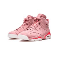 Chaussures Baskets montantes Nike Air Jordan 6 x Aleali May Rust Pink Rust Pink/Bright Crimson