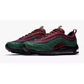 Chaussures Baskets basses Nike Air Max 97 NRG Midnight Spruce  Team Red/Midnight Spruce