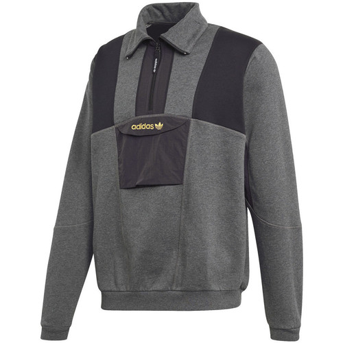 Vêtements Homme Sweats adidas Originals ADVENTURE FIELD HALF-ZIP Gris