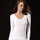 Vêtements Femme T-shirts manches longues Impetus Thermo  Blanc