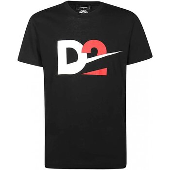 Vêtements Homme T-shirts manches courtes Dsquared S74GD0728 Noir
