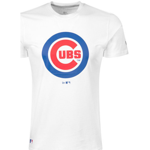 Vêtements Tee Shirt Lakers Blanc New-Era T-Shirt MLB Chicago Cubs New E Multicolore