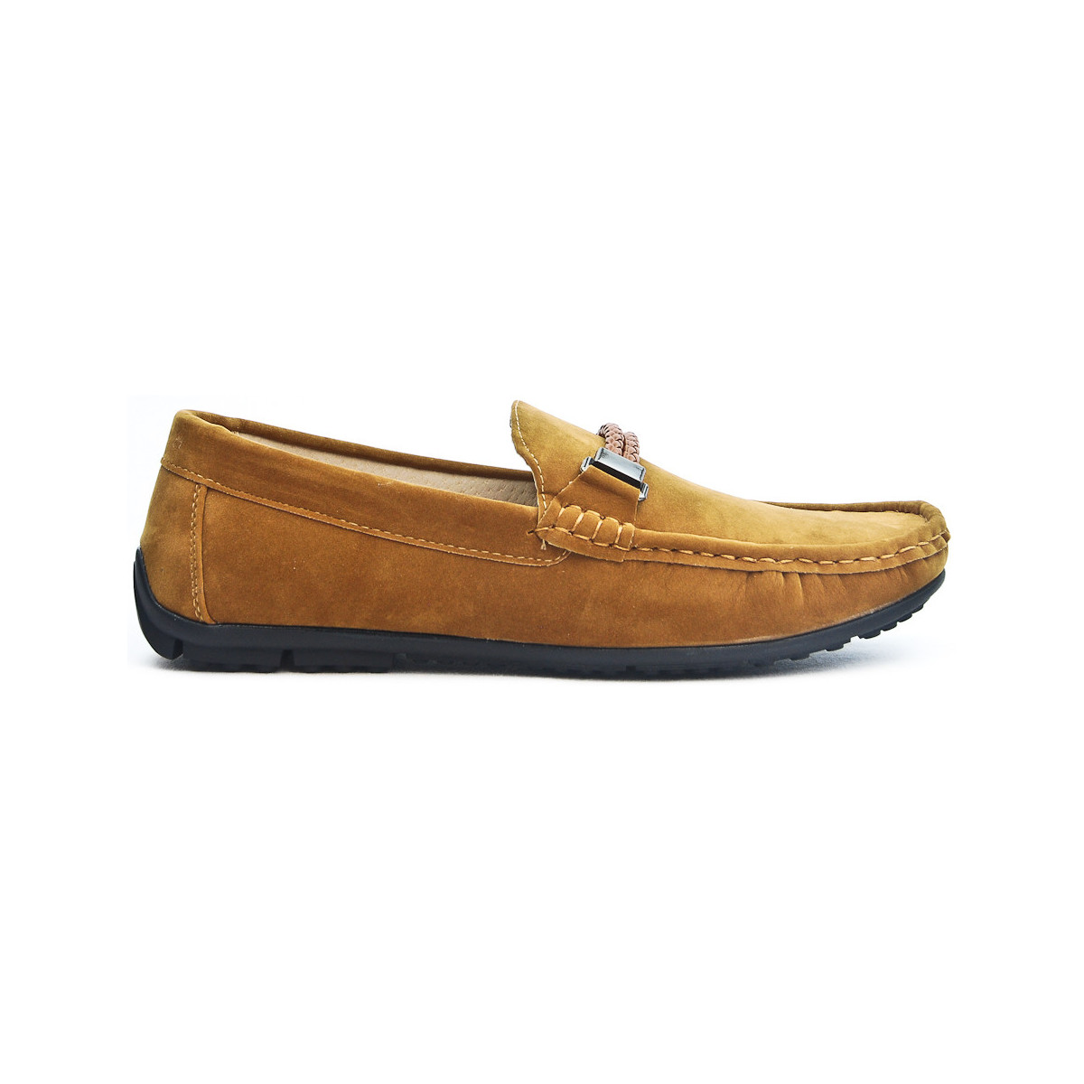 Chaussures Mocassins Uomo Design Mocassin Homme Maddox Camel