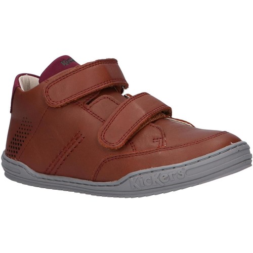 Boots Garçon Kickers 830110 JOUVO Marrn - Chaussures Boot Enfant 52 