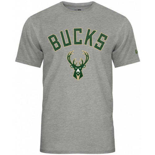 Vêtements T-shirts Osklen manches courtes New-Era T-Shirt NBA Milwaukee Bucks Ne Multicolore