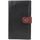 Sacs Femme Porte-monnaie LANCASTER Porte chéquier en cuir lisse  193016 noir / bordeaux Multicolore